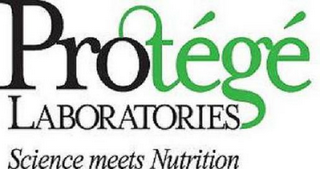 PROTÉGÉ LABORATORIES SCIENCE MEETS NUTRITION logo