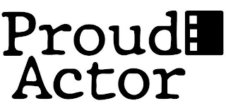 PROUD ACTOR logo