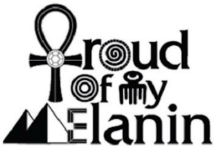 PROUD OF MY MELANIN logo