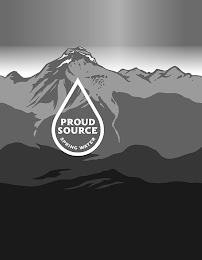 PROUD SOURCE SPRING WATER logo