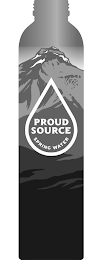 PROUD SOURCE SPRING WATER logo