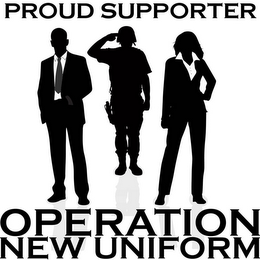 PROUD SUPPORTER OPERATION NEW UNIFORM logo