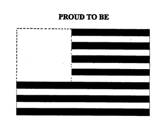 PROUD TO BE logo