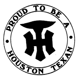 PROUD TO BE A HOUSTON TEXAN logo