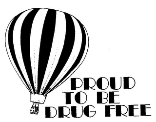 PROUD TO BE DRUG FREE logo