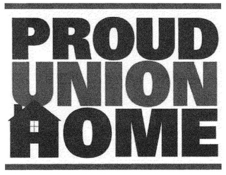PROUD UNION HOME logo