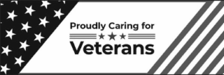 PROUDLY CARING FOR VETERANS logo
