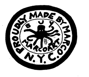 PROUDLY MADE BY MARCO N.Y.C. MARCOART logo