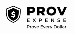 PROV EXPENSE PROVE EVERY DOLLAR logo