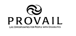 PROVAIL LIFE OPPORTUNITIES FOR PEOPLE WITH DISABILITIES logo