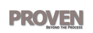 PROVEN BEYOND THE PROCESS logo