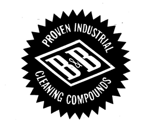 PROVEN INDUSTRIAL B & B CLEANING COMPOUNDS logo