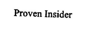 PROVEN INSIDER logo