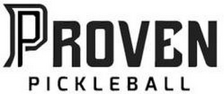 PROVEN PICKLEBALL logo