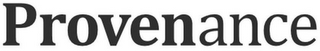 PROVENANCE logo