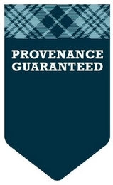 PROVENANCE GUARANTEED logo