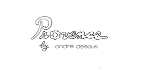PROVENCE BY ANDRE ASSOUS logo
