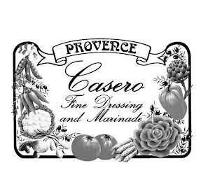 PROVENCE CASERO FINE DRESSING AND MARINADE logo