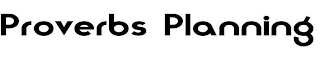 PROVERBS PLANNING logo