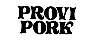 PROVI PORK logo