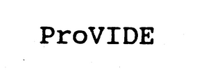PROVIDE logo