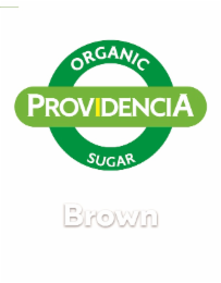 PROVIDENCIA ORGANIC SUGAR BROWN logo