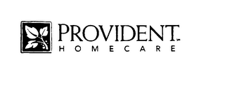 PROVIDENT HOMECARE logo