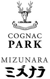 PROVIDENTIÆ ME COMMITTO COGNAC PARK MIZUNARA logo