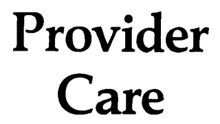 PROVIDER CARE logo
