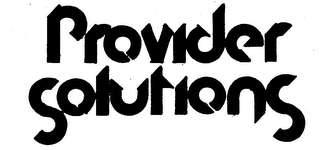PROVIDER SOLUTIONS logo