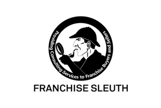 PROVIDING CONSULTING SERVICES TO FRANCHISE BUYERS AND SELLERS FRANCHISE SLEUTH logo