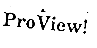 PROVIEW! logo