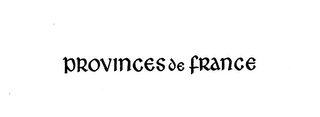 PROVINCES DE FRANCE logo
