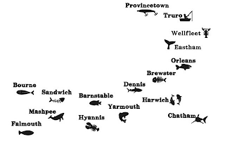 PROVINCETOWN TRURO WELLFLEET EASTHAM ORLEANS BREWSTER DENNIS BARNSTABLE SANDWICH BOURNE MASHPEE FALMOUTH HYANNIS YARMOUTH HARWICH CHATHAM logo