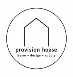 PROVISION HOUSE HOME • DESIGN • SUPPLY logo