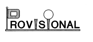 PROVISIONAL logo