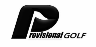 PROVISIONAL GOLF logo
