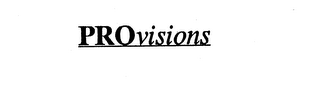 PROVISIONS logo
