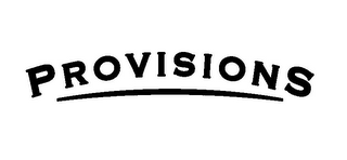 PROVISIONS logo