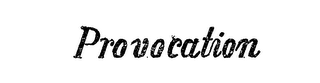 PROVOCATION logo