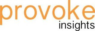 PROVOKE INSIGHTS logo