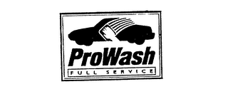 PROWASH FULL SERVICE logo