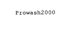 PROWASH2000 logo