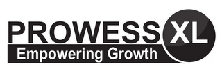 PROWESS XL EMPOWERING GROWTH logo