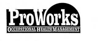 PROWORKS OCCUPATIONAL HEALTH MANAGEMENT logo