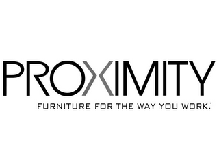 PROXIMITY FURNITURE FOR THE WAY YOU WORK. logo