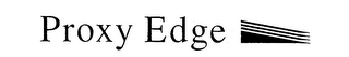 PROXY EDGE logo