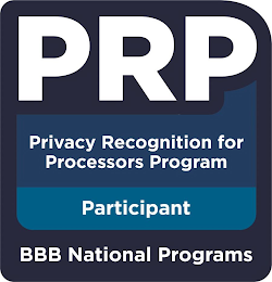 PRP PRIVACY RECOGNITION FOR PROCESSORS PROGRAM PARTICIPANT BBB NATIONAL PROGRAMS logo