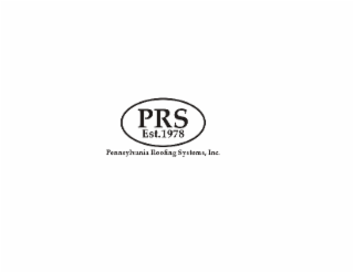 PRS PENNSYLVANIA ROOFING SYSTEMS, INC. EST. 1978 logo