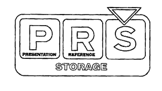 PRS PRESENTATION REFERENCE STORAGE logo